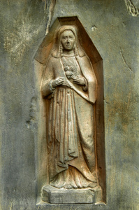 圣洁玛丽雕像
