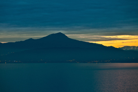 chablais 阿尔卑斯山日出