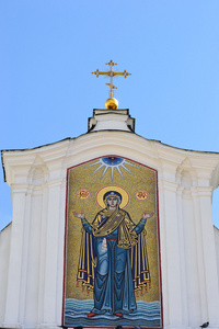 东正教大教堂的细节