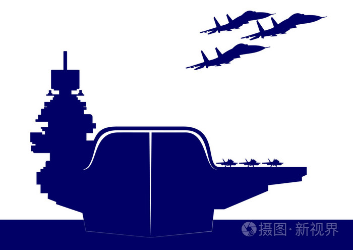 一艘航空母舰