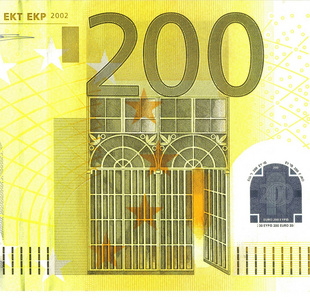 欧元纸币的详细信息
