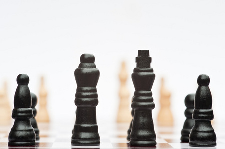 象棋游戏的战略业务概念应用程序