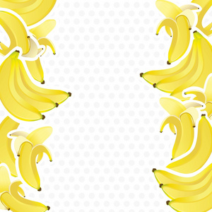 背景与串香蕉
