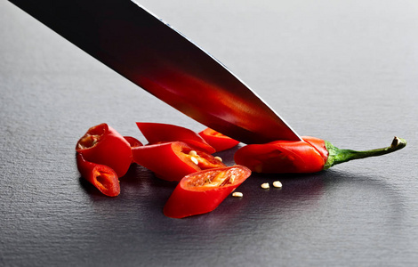 刀和红辣椒