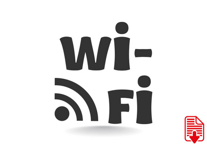 WiFi 铭文与波图标