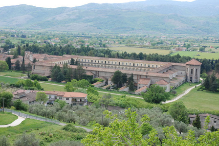 P 卡尔特修道院的圣洛伦索.意大利坎帕尼亚。