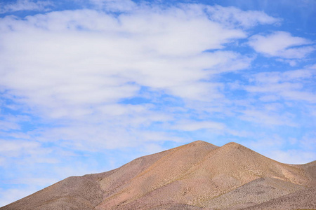 景观的山谷和山脉在智利阿塔卡马沙漠