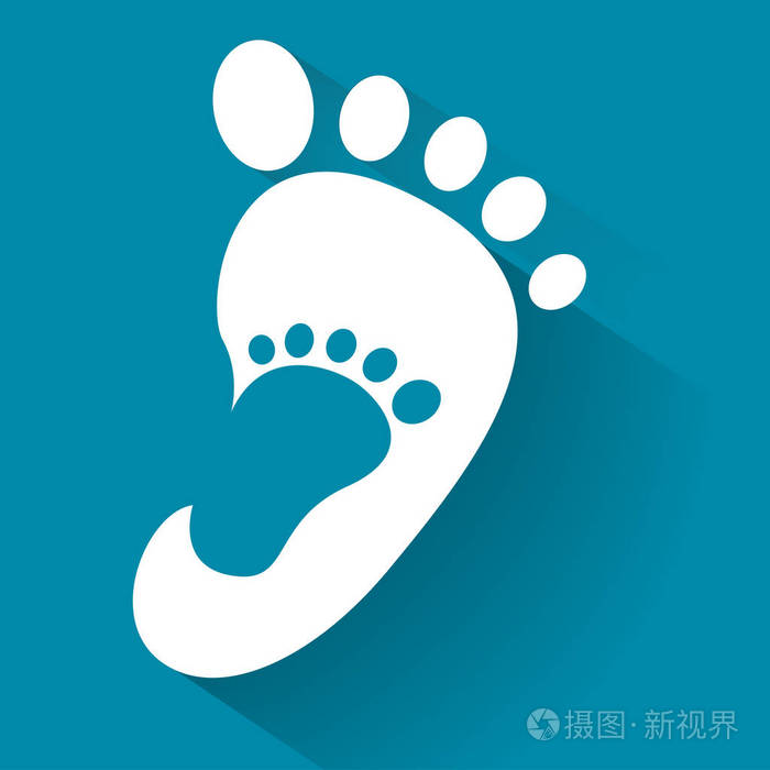 孩子们的鞋店图标.家庭的标志.父级和子级的象征.通过会徽.慈善活动.
