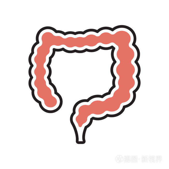 肠子图标设计插画-正版商用图片0w5v2r-摄图新视界