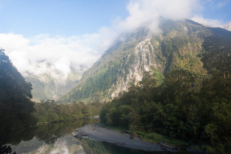 雾的山  风景