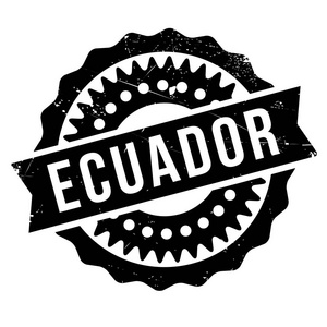 厄瓜多尔邮票橡胶 grunge