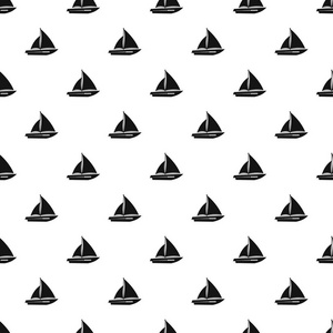 帆船游艇模式，简单的样式