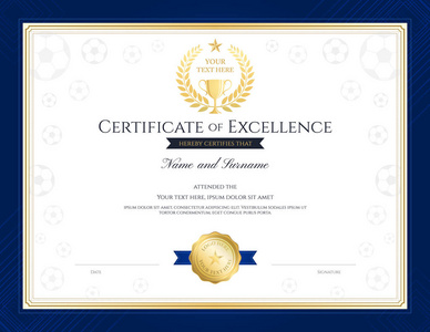 体育主题认证的足球比赛的卓越模板匹配与金杯