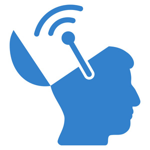 开放性颅脑无线电接口平面图标