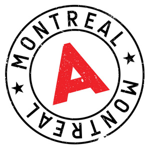 蒙特利尔邮票橡胶 grunge