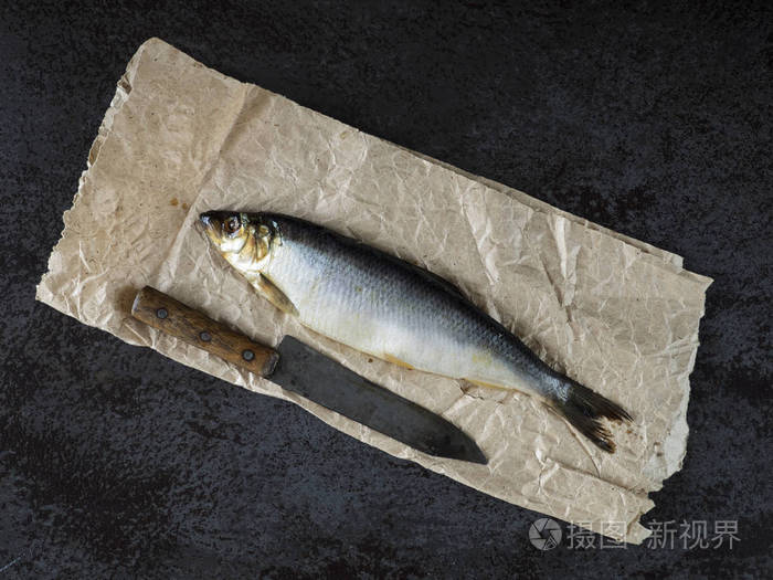 盐渍的鲱鱼