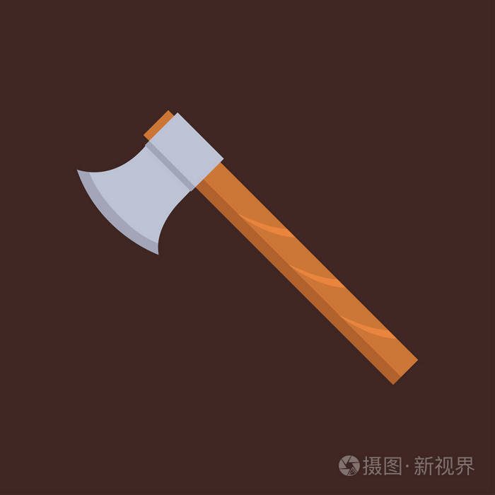 斧头武器矢量图