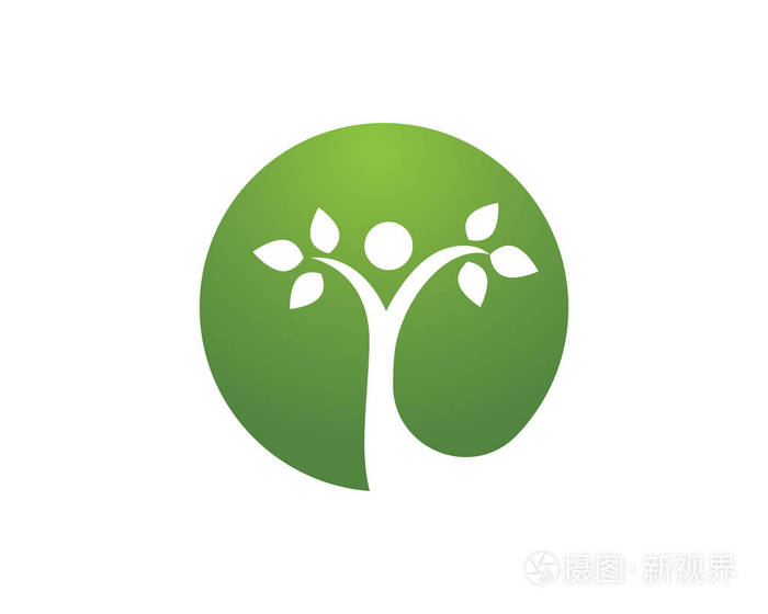 家庭树符号图标标志