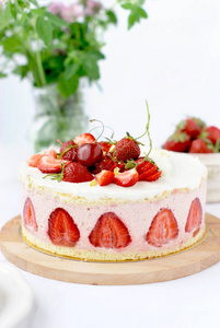 草莓蛋糕草莓