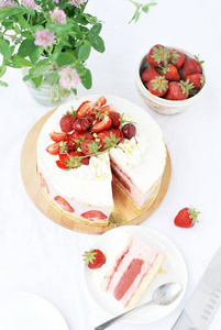 草莓蛋糕草莓