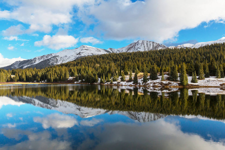 在科罗拉多州山风景