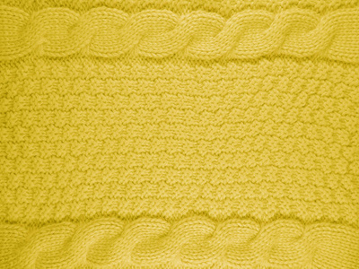 羊毛针织物的背景黄色
