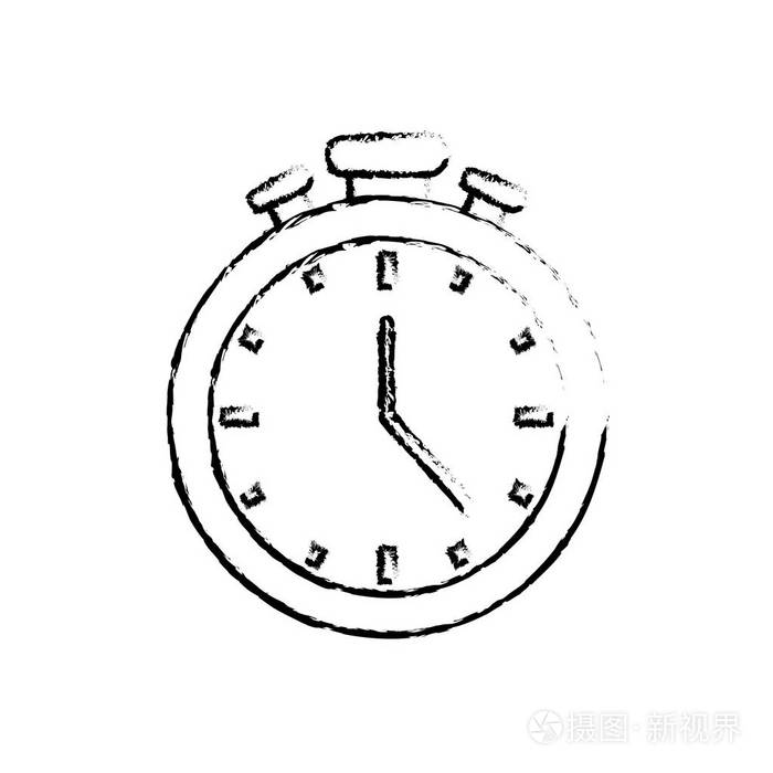 运动计时器时计插画-正版商用图片0wkyx7-摄图新视界