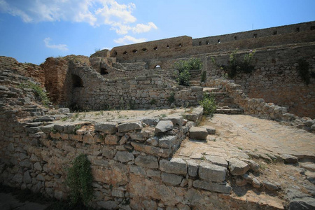 Palamidi 堡垒在翁奔，希腊纳夫普利翁