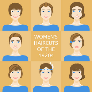 妇女的发型二十世纪 20 年