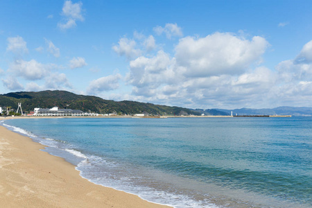 沙滩的海浪