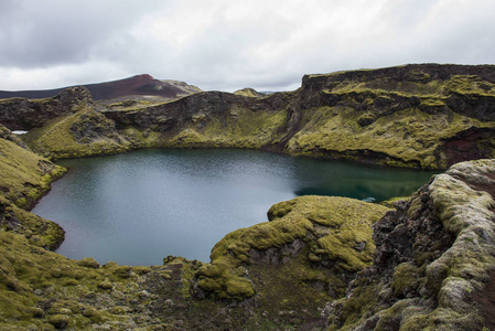 Laki 火山湖冰岛