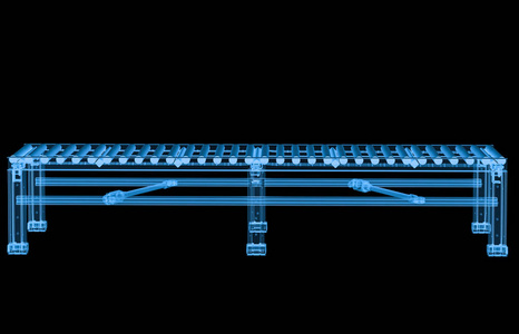 x 射线空输送带