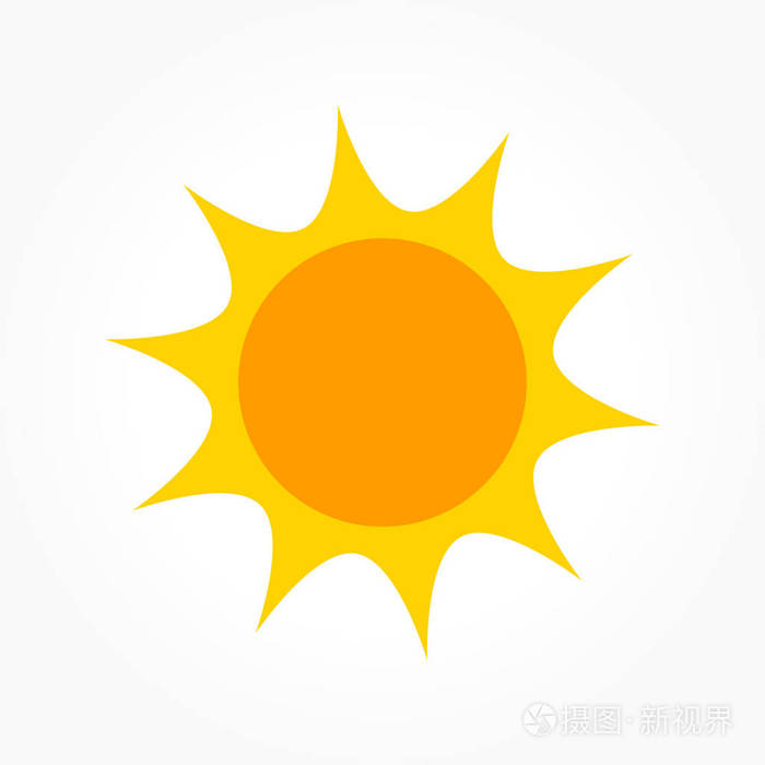可爱的太阳图标