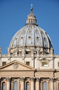 圆顶的圣彼得大教堂 梵蒂冈
