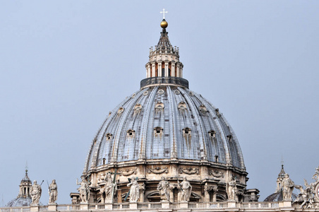 圆顶的圣彼得大教堂 梵蒂冈