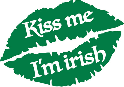 吻我，我用绿色的嘴唇爱尔兰