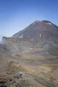 北 islan 汤加里罗国家公园，北岛火山 2291mt