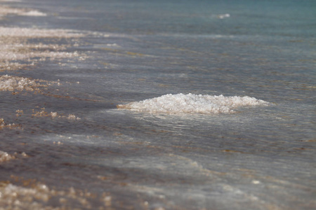 在死海死海盐石头