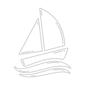 帆船船图标