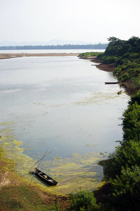 船和湄公河河