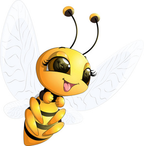 美丽可爱的蜜蜂