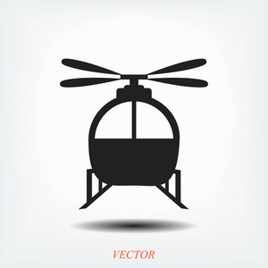 直升机平图标图片