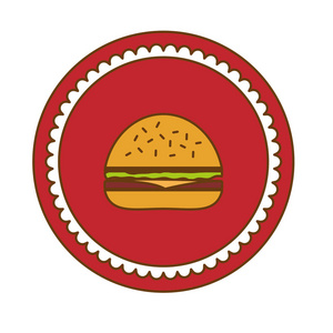 快餐业图标形象设计
