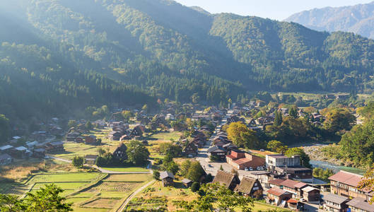 日本的白川乡村