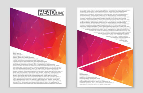 抽象矢量布局背景集。艺术模板设计 列表 头版 样机宣传册主题样式 横幅 想法 封面 小册子 打印 传单，书，空