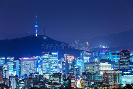 汉城夜景