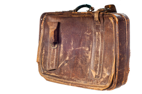 旧的手提箱。纹理。手提箱 袋 树干 案例 手袋 旅行袋