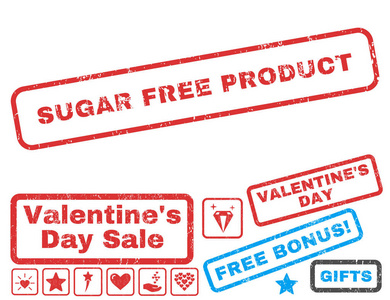 糖的免费产品橡皮戳与奖金图片