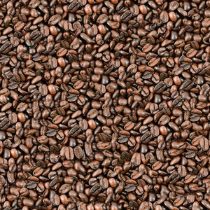 无缝的咖啡豆背景