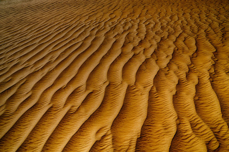 在阿曼抽象纹理 l 老沙漠和空季